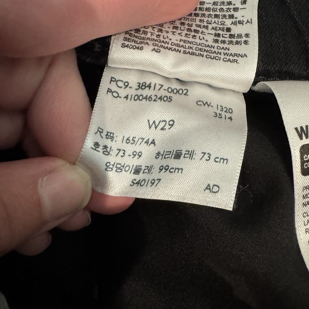Levi's Baggy Dad Mid Rise Straight Leg Tapered Paperbag Waist Snap Zip Fly READ - Picture 10 of 12
